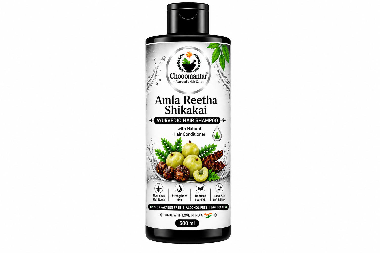 Anti-Dryness & Anti-Roughness Herbal Shampoo