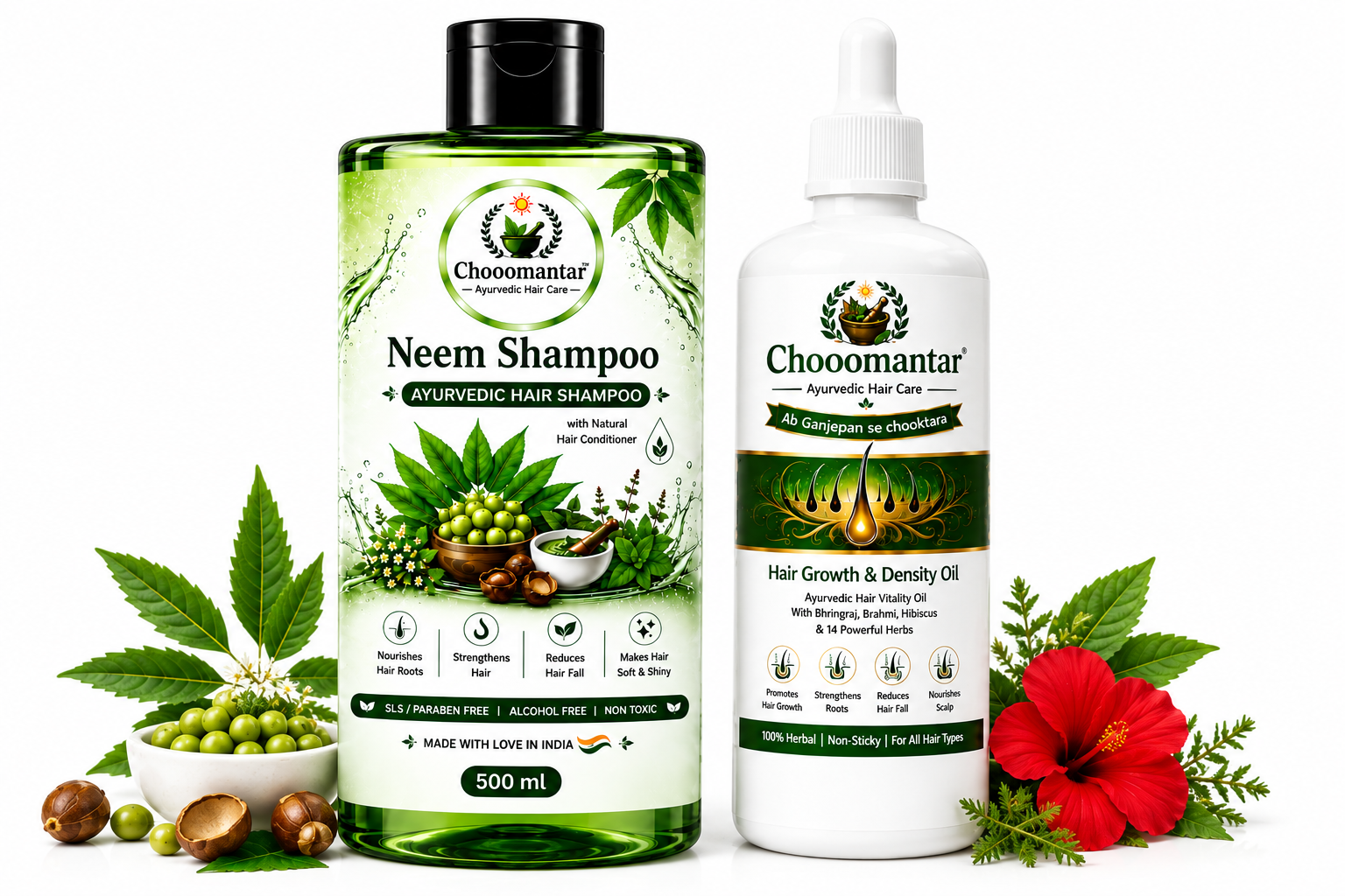 Chooomantar Anti-Dandruff & Itchy Scalp Combo